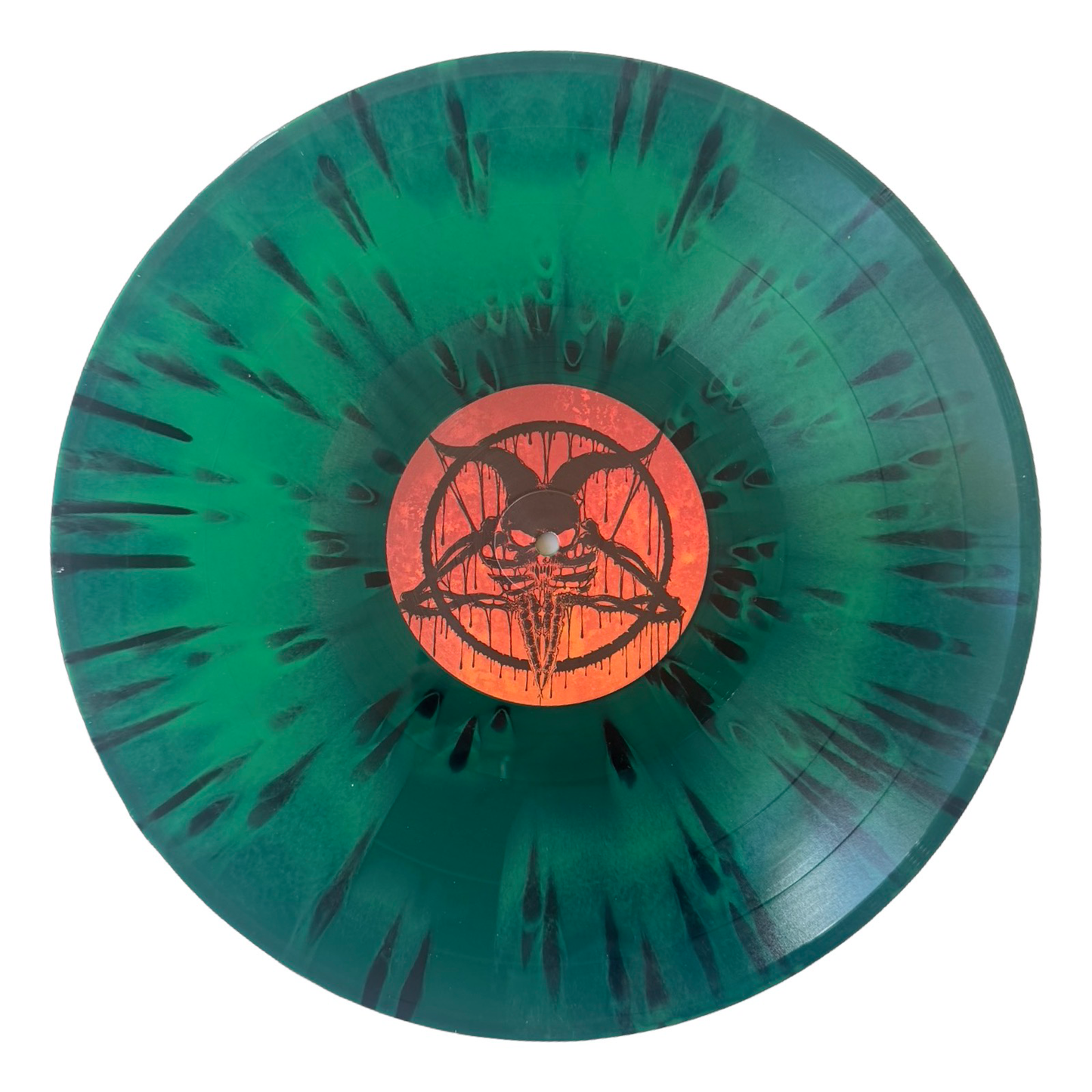 Lifeless Birth Green/Black Splatter LP