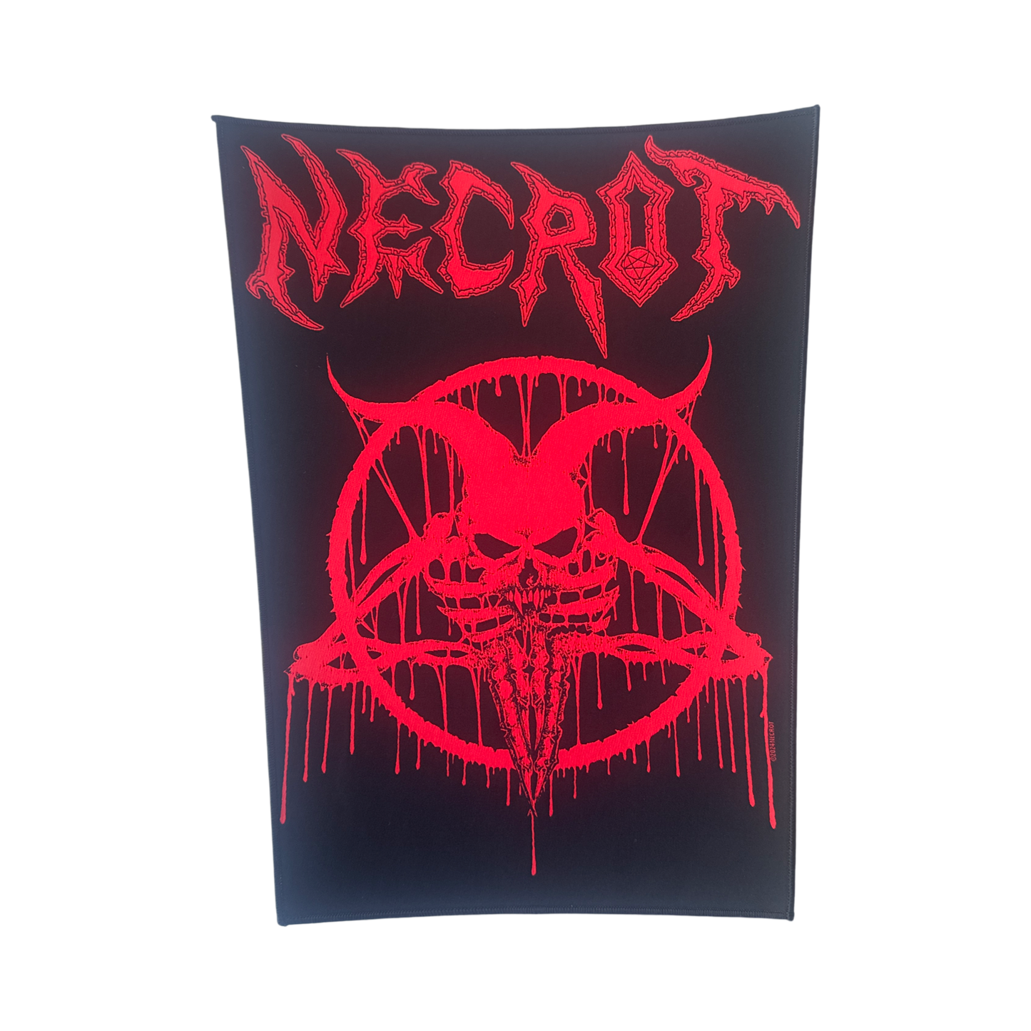 Demongram Back Patch - Red