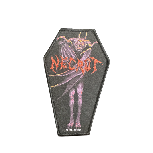 Demon Woven Coffin Patch